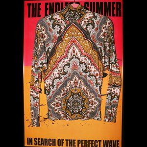 ⚡️🍄FREE PEOPLE PRINTED TOP🍄⚡️